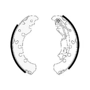 Mintex Brake Shoe Set Axle Kit fits Chrysler Ypsilon 2011-2021 0.9 1.2 1.3