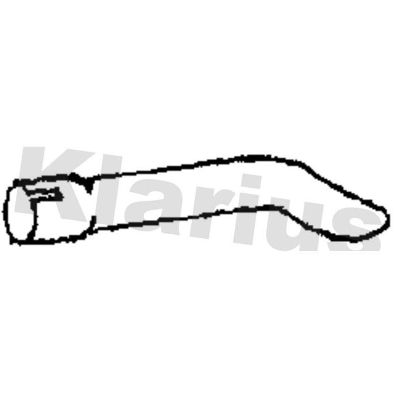 Klarius Exhaust Pipe OD fits Mercedes-Benz Sprinter 3,5-T 2009-2018