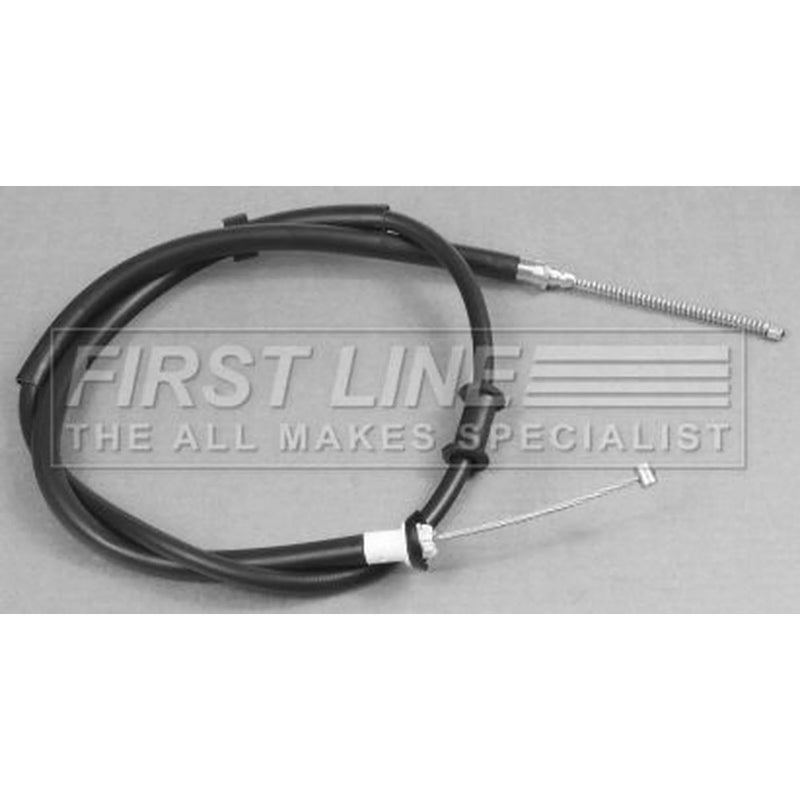First Line Handbrake Cable Left Rear fits Fiat 500 2007 on 1.2 1.3