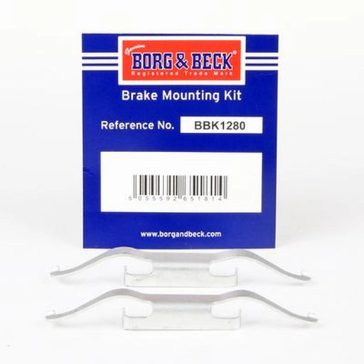 Borg & Beck Brake Pad Accessory Fitting Kit Front BBK1280