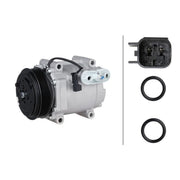 Hella Air Conditioning Compressor fits Ford Fiesta VI 2008-2017 1.4 1.6