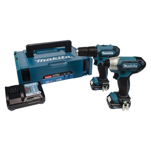 Makita CLX228AJ 12Vmax CXT Twin Pack 12V 2 x 2.0Ah Makita - NN4 Online