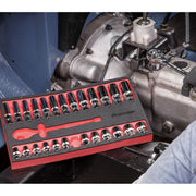 Sealey Ratchet Wrench & Socket Set 27pc 1/2"Sq Drive AK66723 Sealey - Dynamic Drive