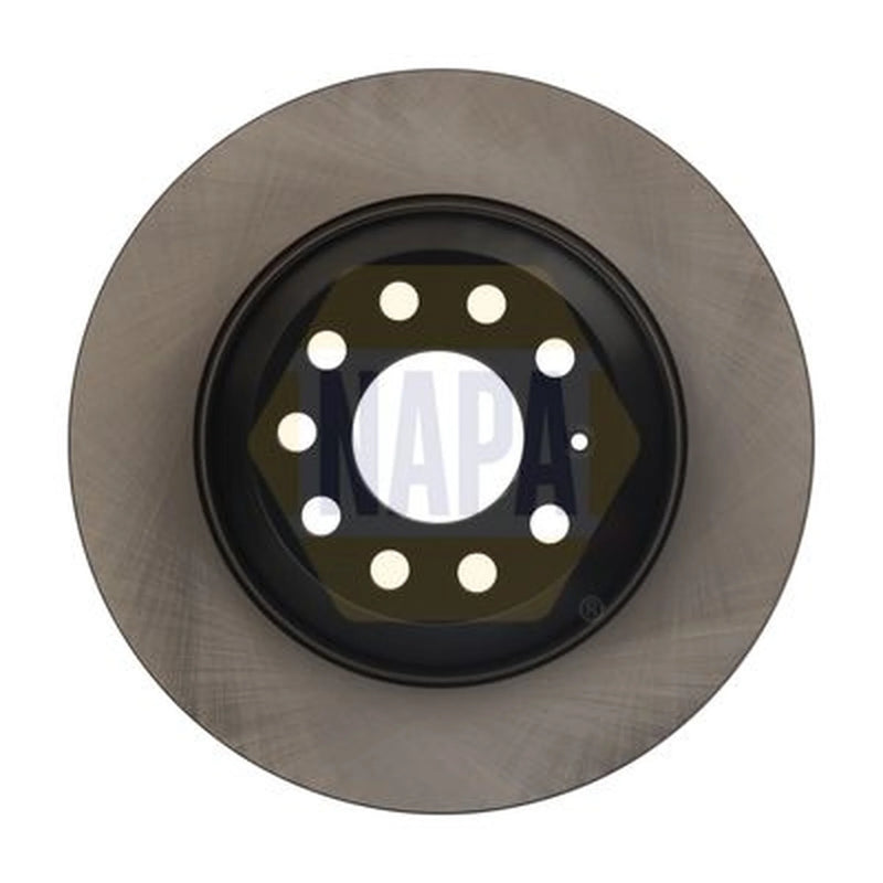 NAPA 2 x Solid Brake Discs fits Audi A6 C6 2004-2011 2.0 2.4 2.7 2.8 3.0 3.2
