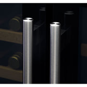 Baridi 40 Bottle/120 Can Freestanding Dual Zone Wine Fridge & Cooler 60cm Baridi - Dynamic Drive