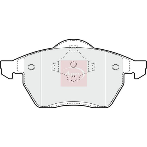 Apec Front Brake Pad Set PAD875
