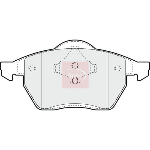 Apec Front Vented & Rear Vented Brake Discs & Pads fits Audi A4 B5 1995-2001