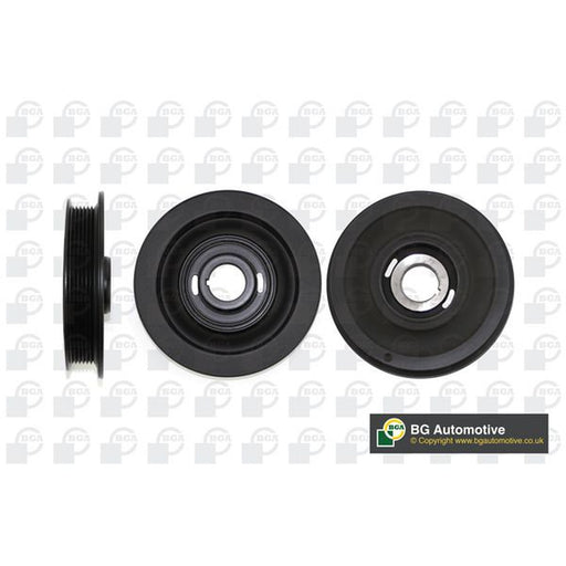 BGA Crank Shaft Belt Pulley fits Citroën Xm 1989-2000 2.1