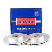 Borg & Beck Front & Rear Brake Discs & Pads fits BMW Z4 Roadster 2002-2009