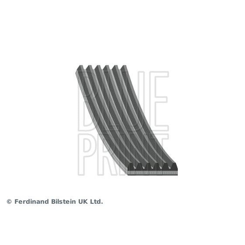 Blue Print Multi V-Ribbed Drive Belt fits Hyundai I30 2007-2012 2.0