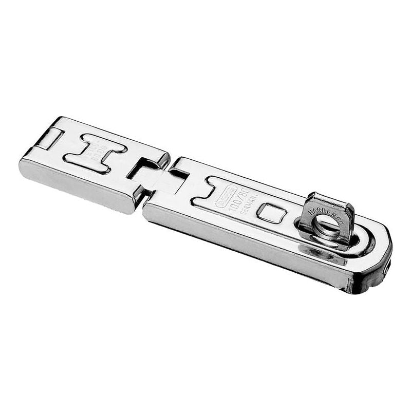 Abus Mechanical 100/100 DG Hinged Hasp & Staple 100mm ABUS Mechanical - Dynamic Drive