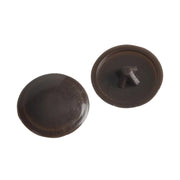 ForgeFix Pozi Compatible Cover Cap Dark Brown No.6-8 Forge Pack 50 - FPPCC1