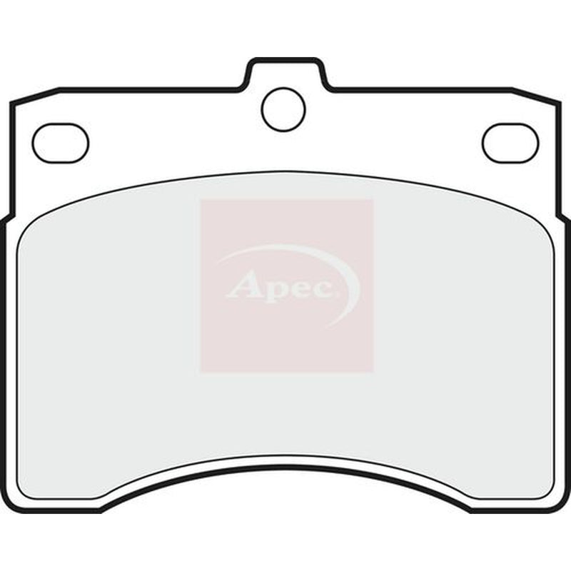 Apec Front Brake Pad Set fits Daihatsu Hijet 1986-1989 0.8