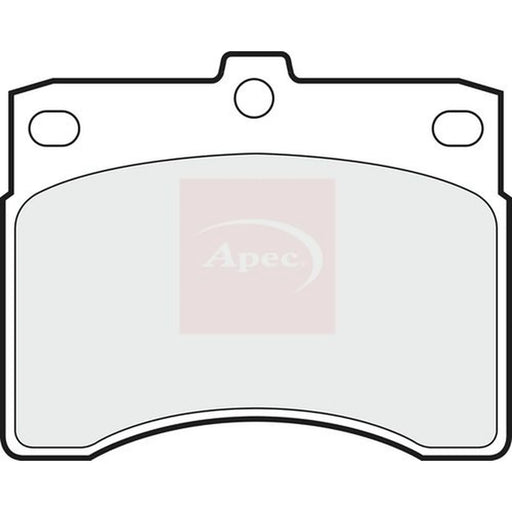 Apec Front Brake Pad Set PAD586