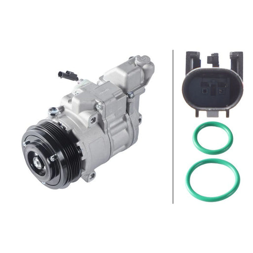 Hella Air Conditioning Compressor fits Mercedes-Benz Vaneo 2002-2005