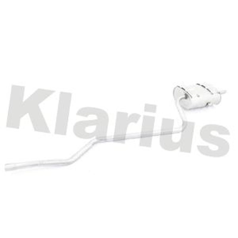 Klarius Box With Tail Pipe Rear fits Toyota Corolla 1997-2000 1.6