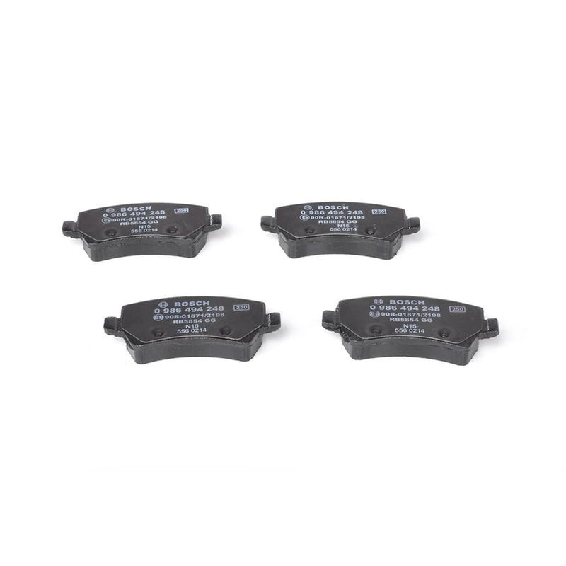Bosch Front & Rear Pads fits Volvo XC60 I SUV 2008-2017 2.4 3.2