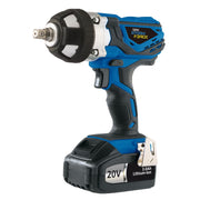 Draper Storm Force 20V Cordless Impact Wrench, 1/2" Sq. Dr., 400Nm, 2 x 3.0Ah Ba Draper - Dynamic Drive
