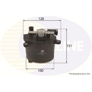 Comline Full Service Kit with Air, Oil, Fuel & Cabin Filters fits Peugeot 407