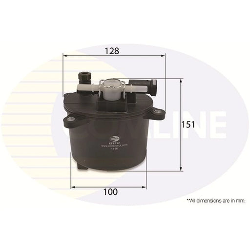 Comline Fuel Filter Element fits Citroën C-Crosser 2007-2012 2.2