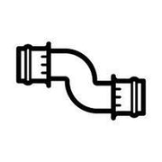 NRF Intercooler Turbo Charge Air Hose Outlet 166554