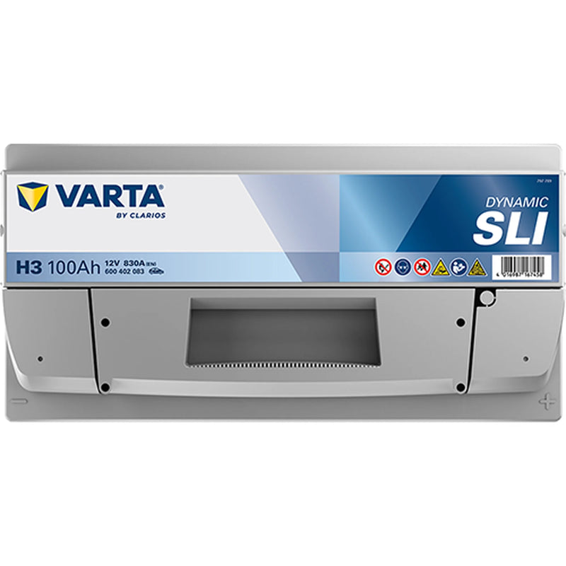 Varta Battery 12V 100Ah 830A 600402083