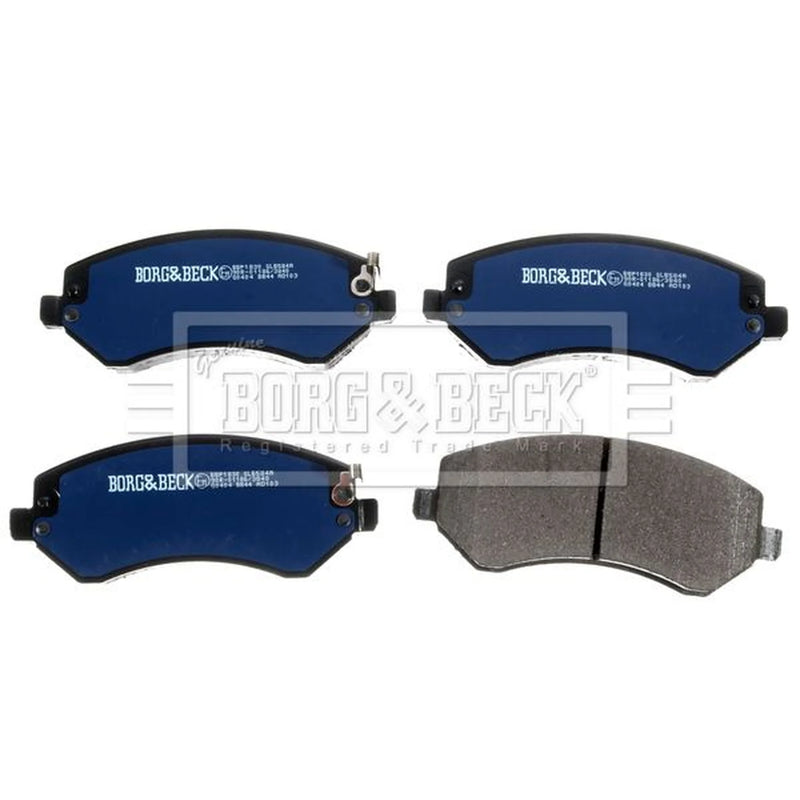 Borg & Beck Front Brake Discs & Pads fits Jeep Cherokee 2001-2008 2.4 2.8 3.7
