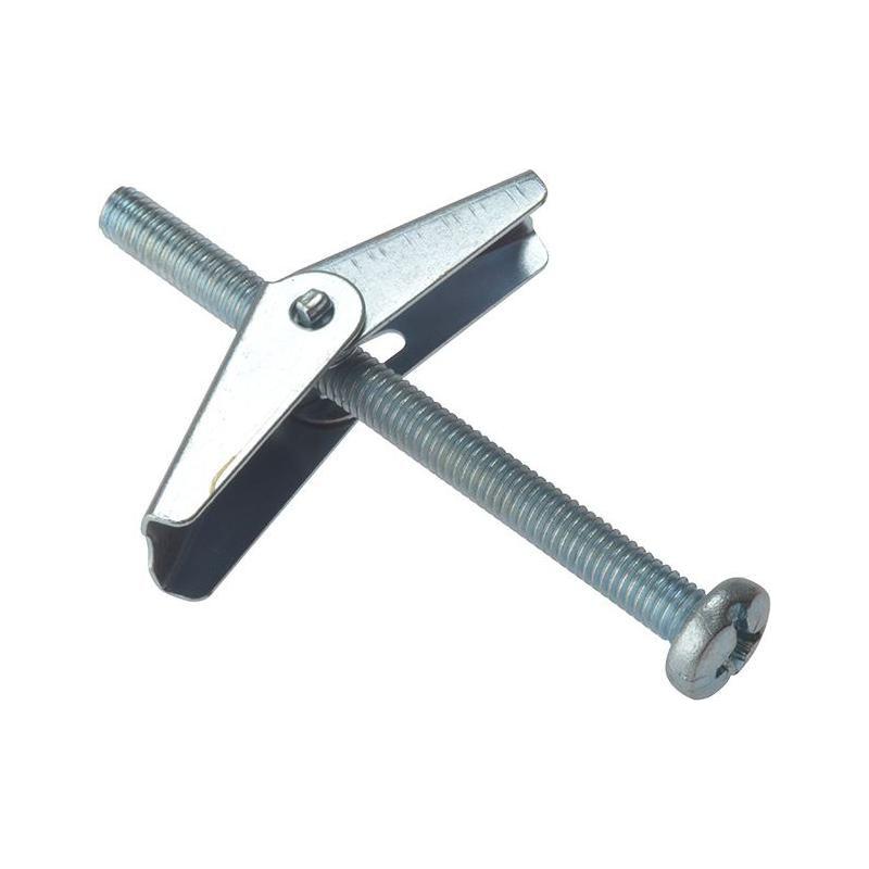 Forgefix Plasterboard Spring Toggle M5 x 75mm Bag 10 ForgeFix - NN4 Online