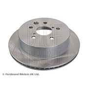 Blue Print 2 x Vented Rear Brake Discs ADT343297