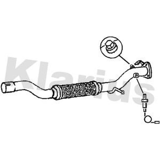 Klarius Exhaust Pipe OD 302127