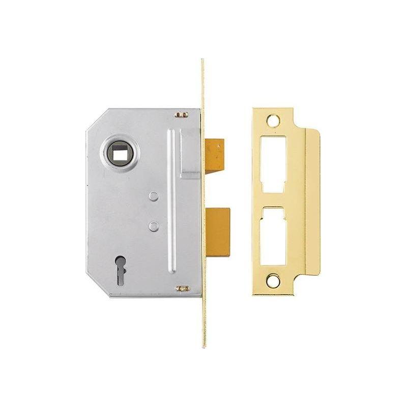 Yale Locks PM246 Internal 2 Lever Mortice Sashlock Polished Brass 80mm 3in Yale Locks - NN4 Online