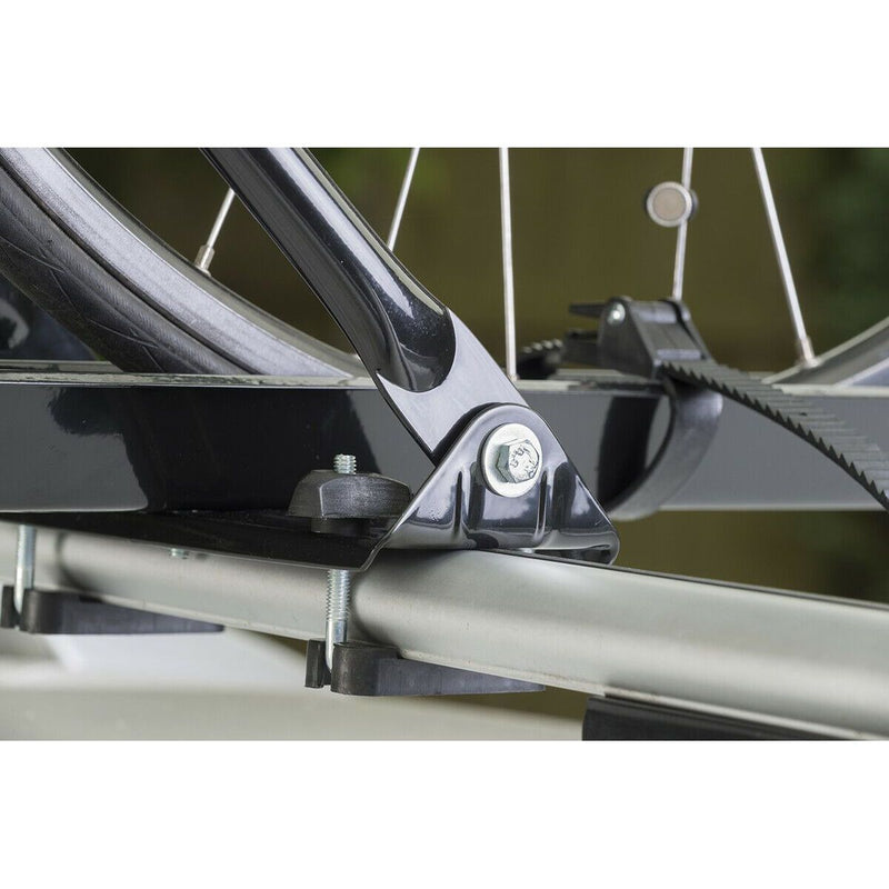 Car Roof Mounted Rack Bar Mounted Bike Cycle Carrier Upright Bike Carrier Summit - Bars 4 Cars