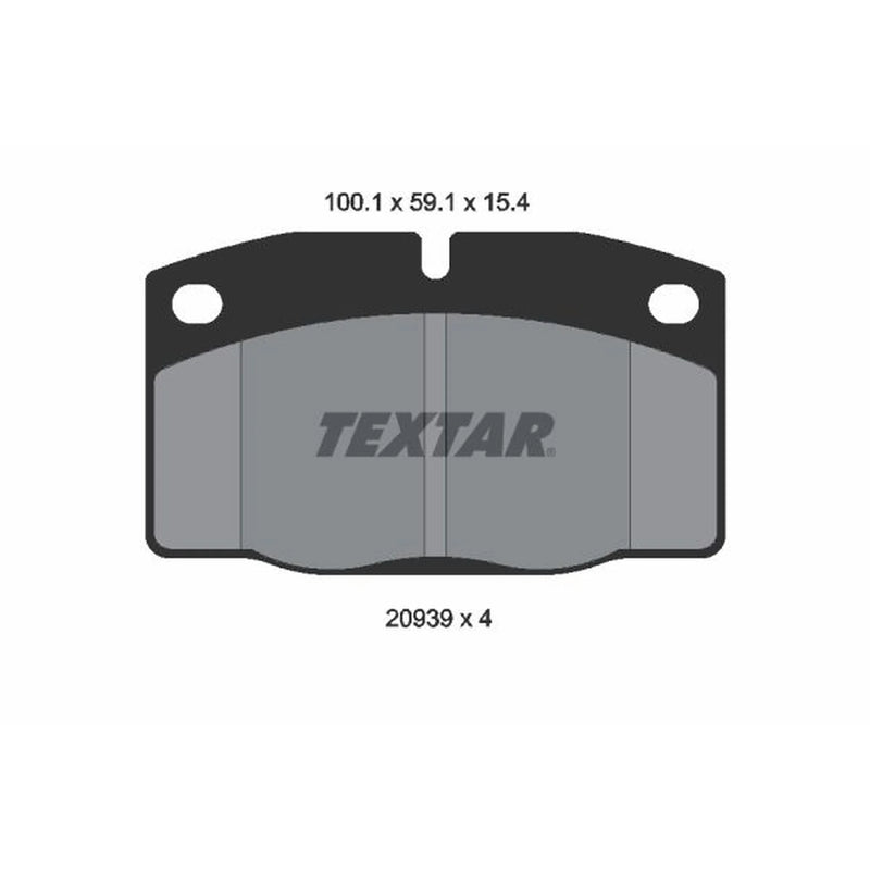 Textar Front Brake Pad Set 2093903
