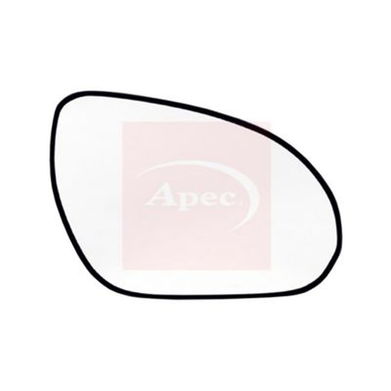Apec Exterior Wing Mirror Glass Right fits Hyundai I30 2007-2012 1.4 1.6 2.0