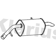 Klarius Box With Tail Pipe Rear fits Citroën C4 Cactus 2014 on 1.2