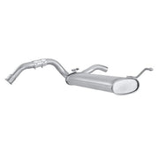 Hella End Silencer Rear fits Citroën C1 2005-2014 1.4