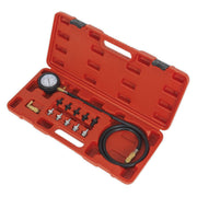 Sealey Oil Pressure Test Kit 12pc VSE203 Sealey - Dynamic Drive
