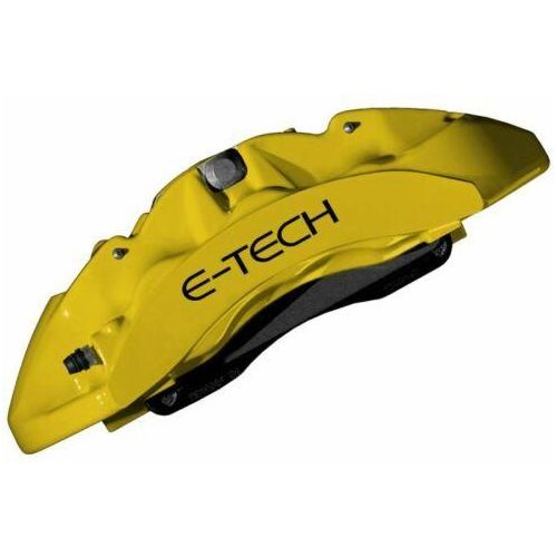 Yellow E-Tech Brake Caliper Paint Also for Engine Bay Drums Car Van E-Tech  - Dynamic Drive