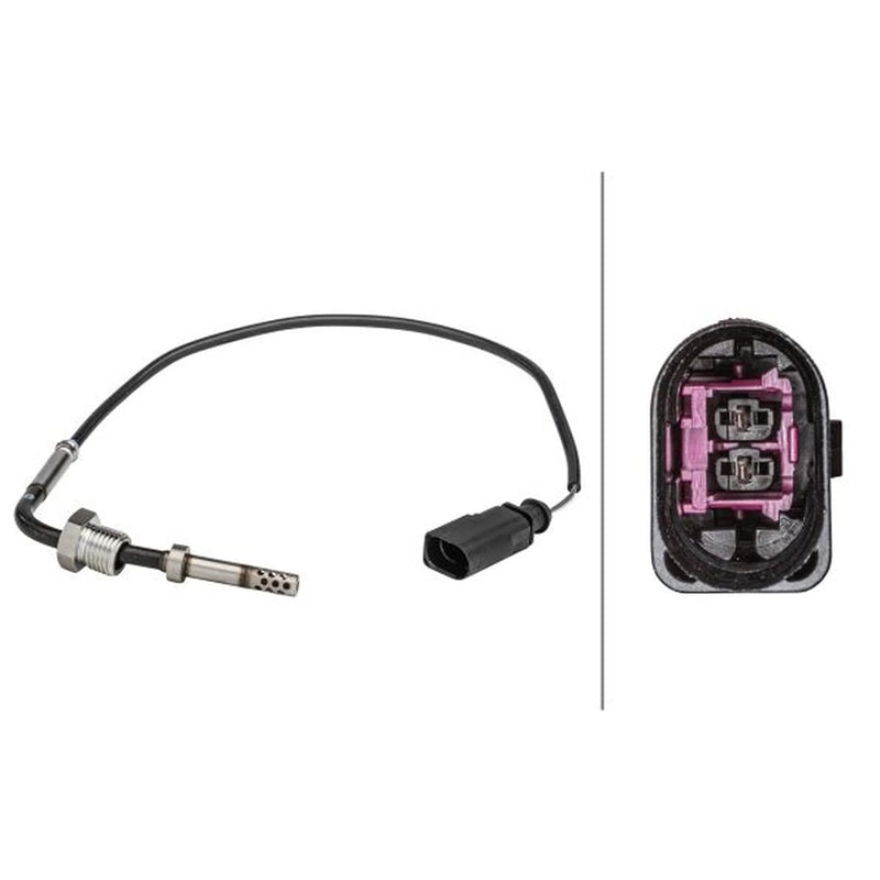 Hella Exhaust Gas Temperature Sensor before exhaust turb fits Audi A4 Allroad B8