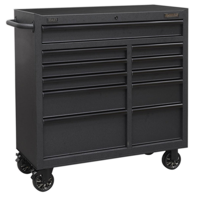 Sealey Rollcab 11 Drawer 1040mm with Soft Close Drawers AP4111BE Sealey - Dynamic Drive
