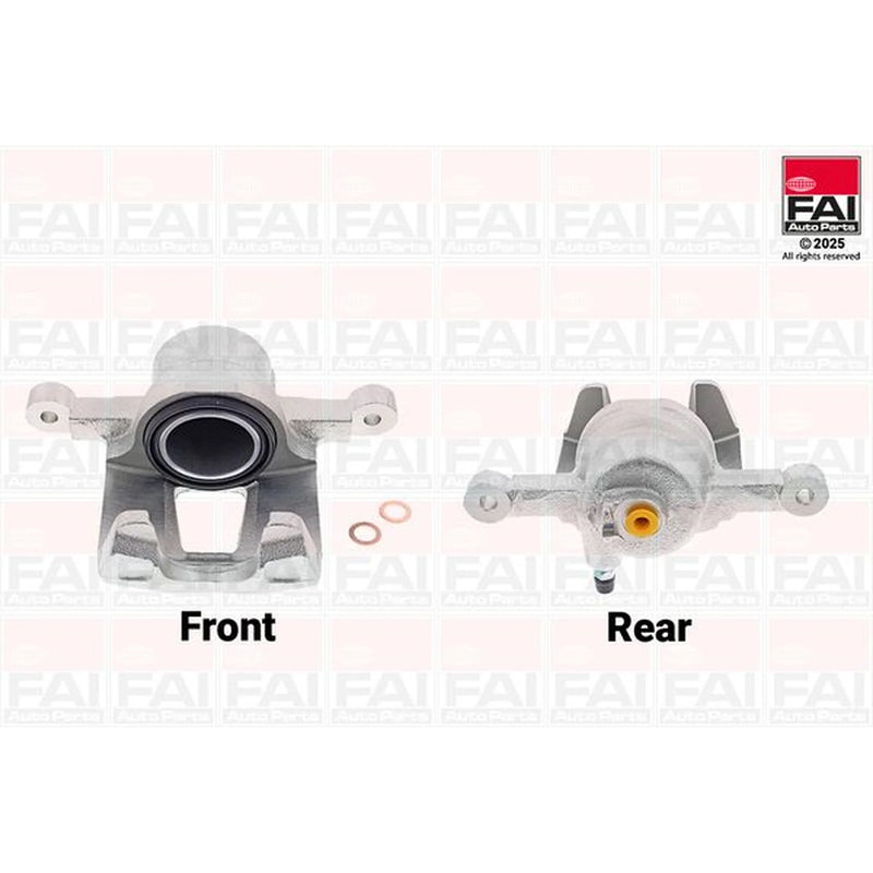 FAI Brake Caliper Assembly Front Right fits Chevrolet Matiz 2005-2013 0.8 1.0