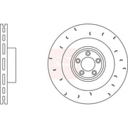 Apec 2 x / Brake Discs fits Jaguar Xk II 2006-2014 4.2 5.0