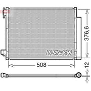 Denso Air Conditioning Condenser DCN23052