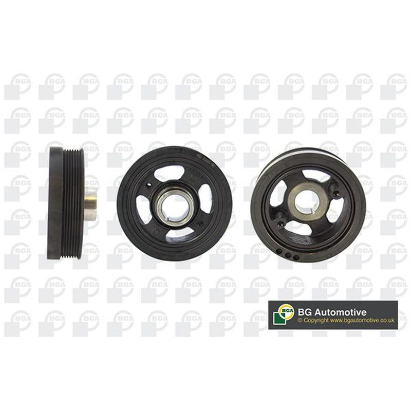 BGA Crank Shaft Belt Pulley fits Toyota Dyna Platform 2001 on 2.5