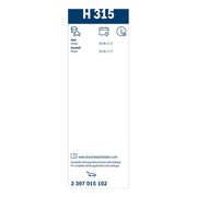 Bosch Wiper Wiper Blade 300mm — H315 fits Opel Antara A 2006-2017