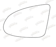 Summit Stick-On Standard Mirror Glass fits Audi A2 LHS Summit - Bars 4 Cars