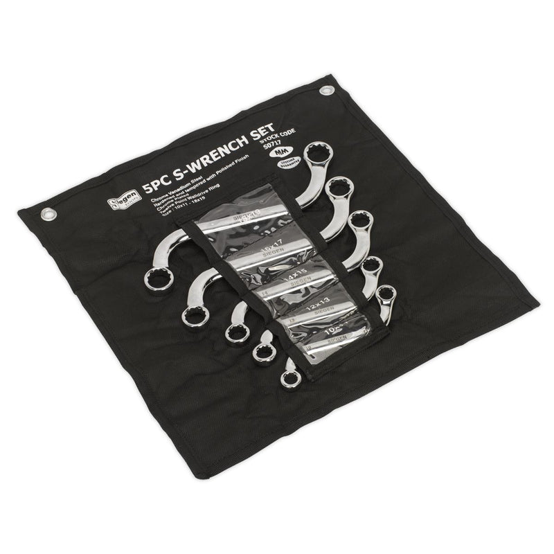 Seigen by Sealey S-Spanner Set 5pc Metric S0717 Seigen by Sealey  - Dynamic Drive
