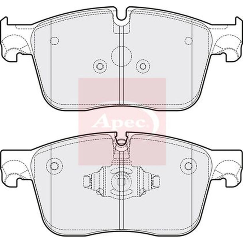 Apec Front Brake Pad Set PAD2113