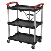 Sealey Folding Workshop Trolley 3-Level CX314 Sealey - Dynamic Drive