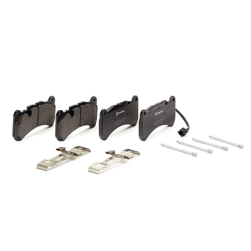 Brembo 4 x Front Brake Pad Set fits Maserati Ghibli III 2013 on 3.0